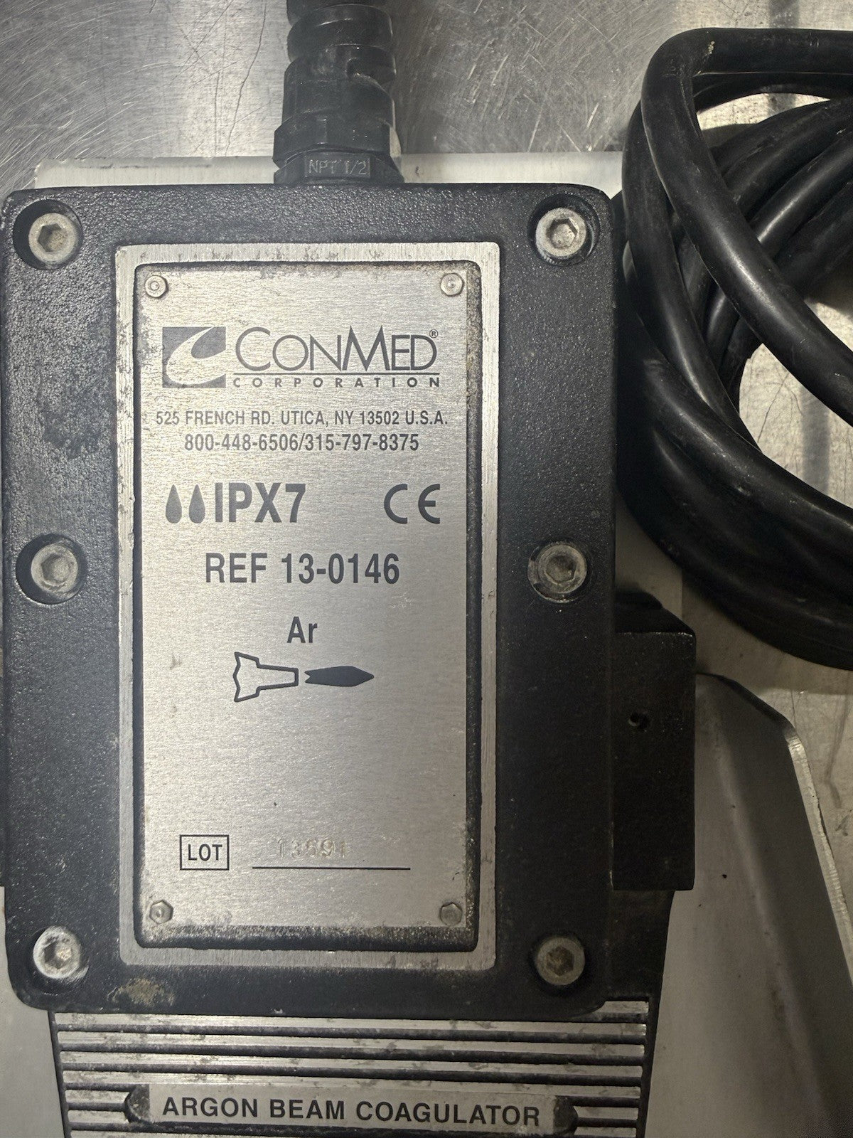 ConMed IPX7 Footswitch 13-0146