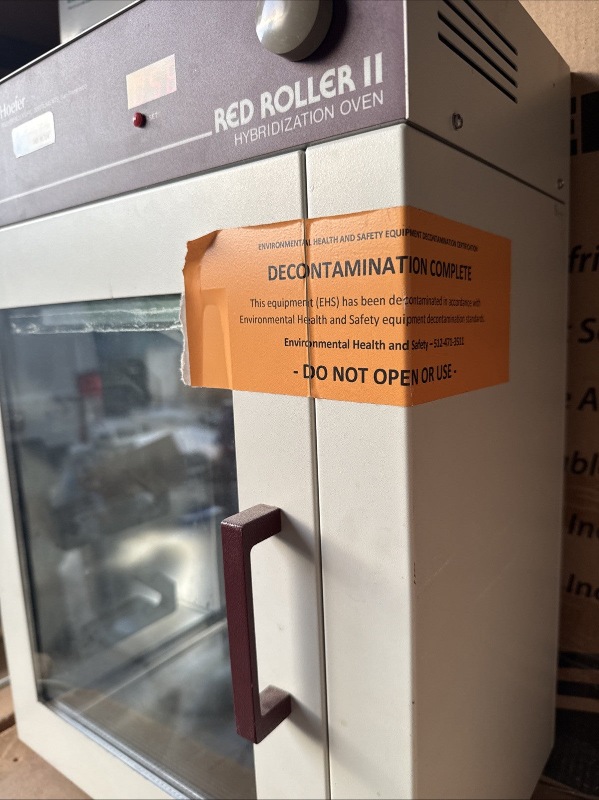 Hoefer Scientific Red Roller II Hybridization Rotating HB-1100D - TESTED