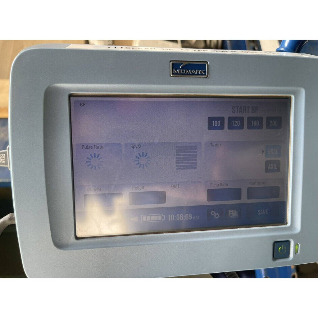 Midmark IQvitals 1-100-1615 with Basket & Multiple Cuffs