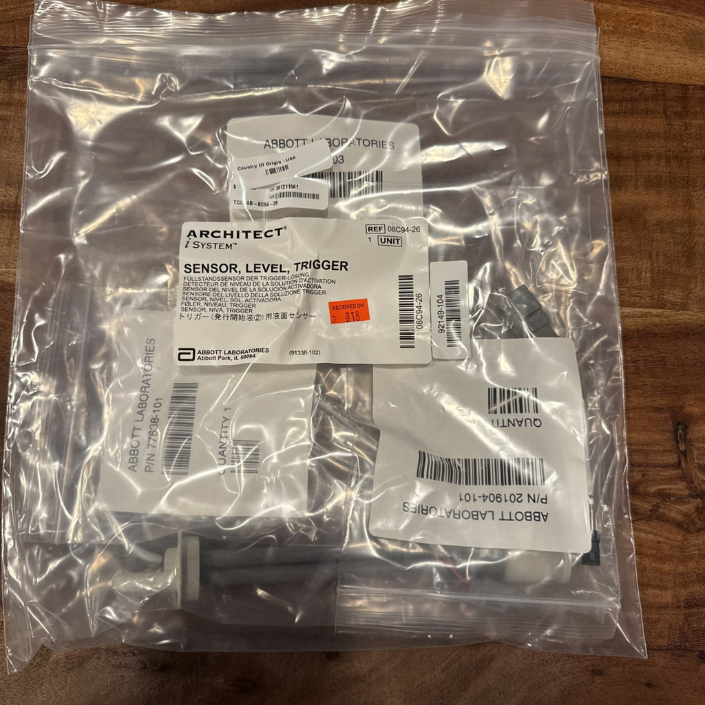 Abbott Lab  Architect isystem Sensor Level Trigger KIT 08C94-26 NEW