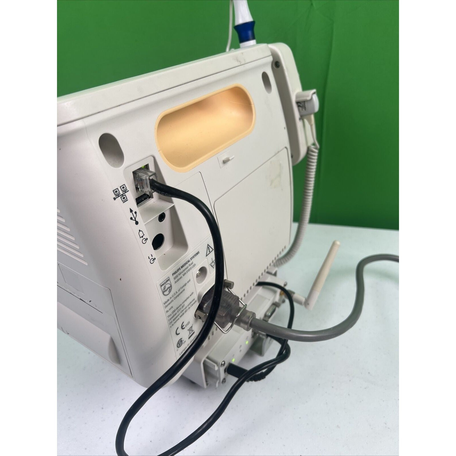 Philips Suresigns VS3 Vital Signs Monitor W/Temp, Printer, Battery, Wireless