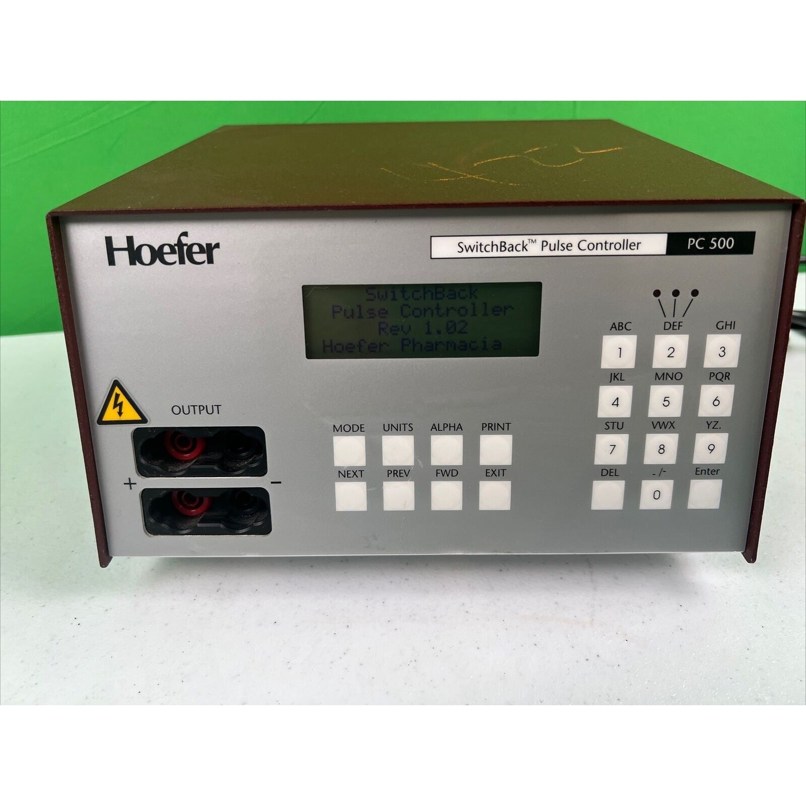 Hoefer PC500 Switchback Pulse Controller Lab