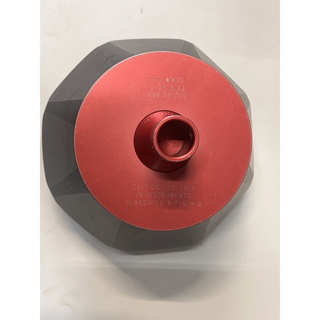 Beckman 60Ti fixed angle ultracentrifuge rotor, 60,000 RPM