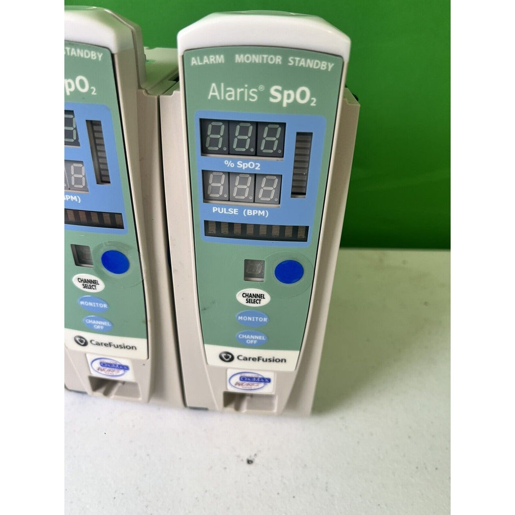 Lot of 3 Alaris Masimo Set SpO2 Monitors 8210 Series
