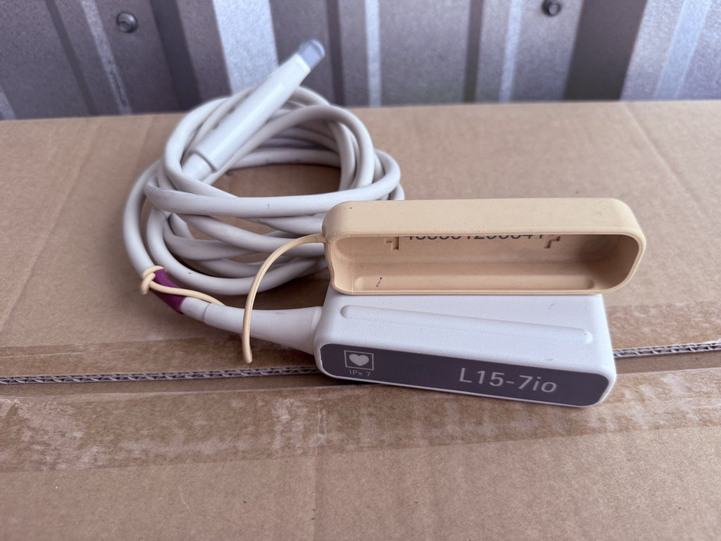 Philips L15-7io Linear Array Ultrasound Transducer 2604, With Sensor Guard