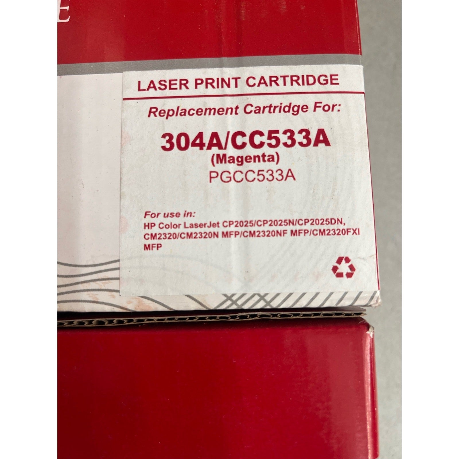 REMIUM TONER LASER CARTRIDGE 304A/CC533A (Magenta) CP2025/CP2025N/CP2025DN