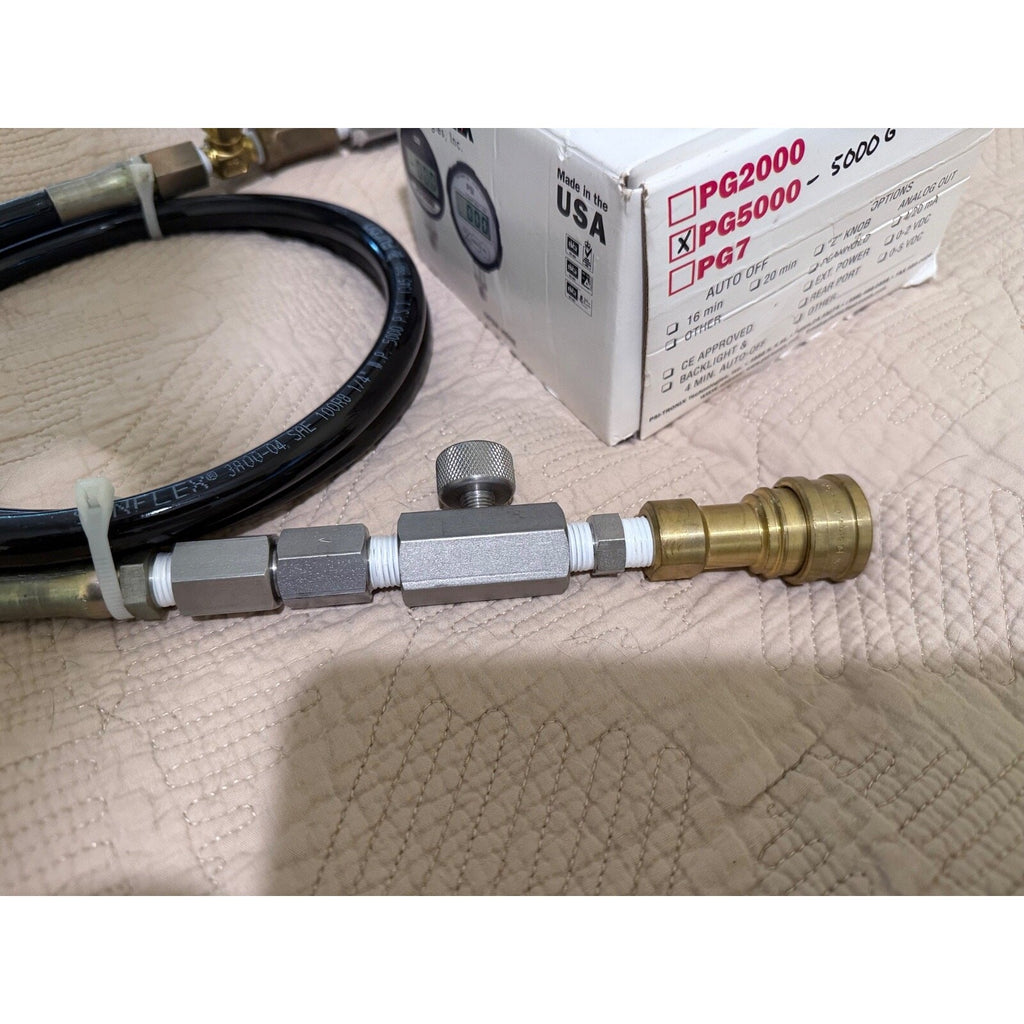 HE / O2 partial blending travel Transfiller with quick disconnects for HE/O2