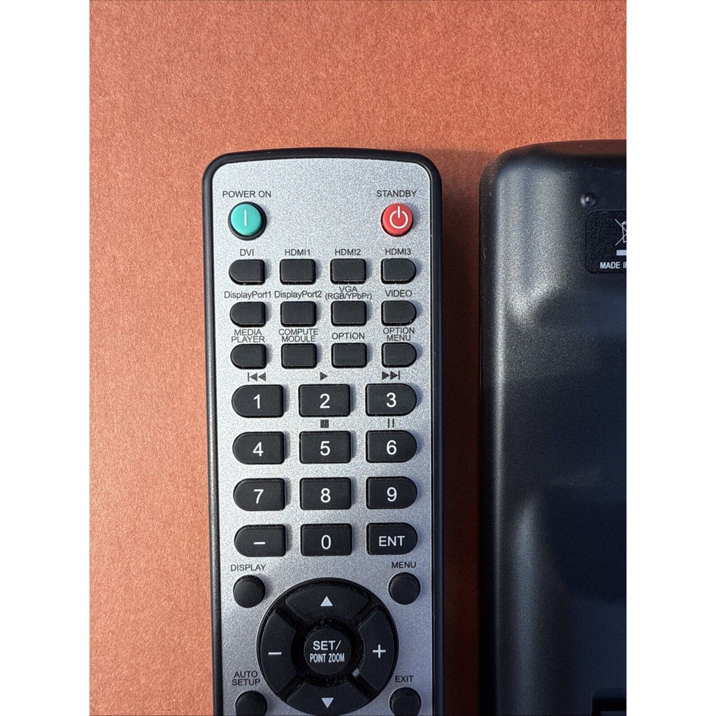 NEC RU-M124 Remote Control For NEC MultiSync Monitors & TVs P404, V554