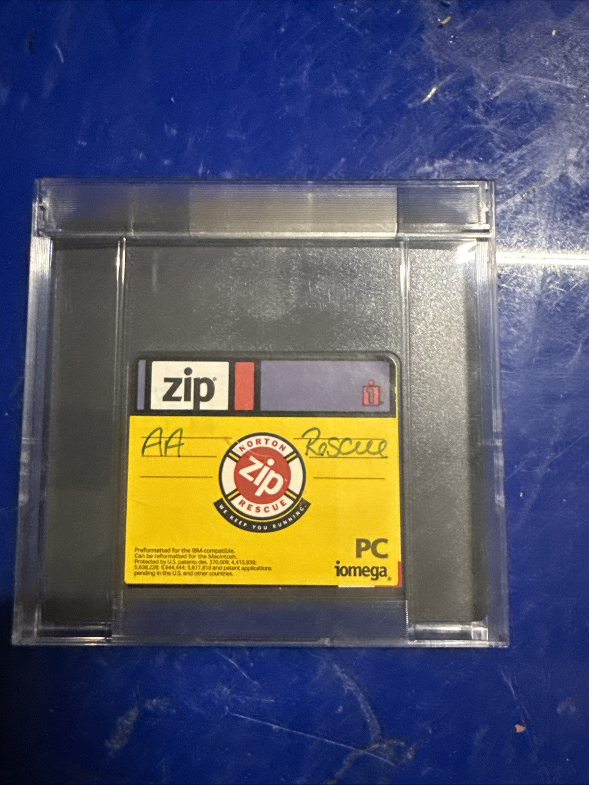 IOMEGA SUPER FLOPPY FORMATTED PC ZIP DISK