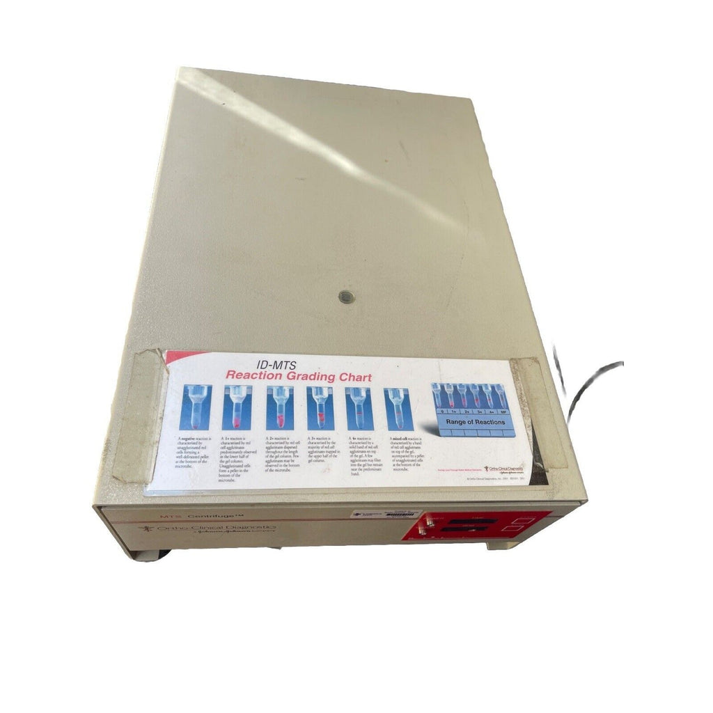 Ortho-Clinical Diagnostics MicroTyping Systems 5150-60 MTS Centrifuge TESTED