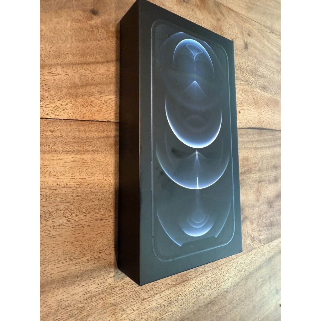 iPhone 12 Pro Max, Pacific Blue. EMPTY BOX ONLY