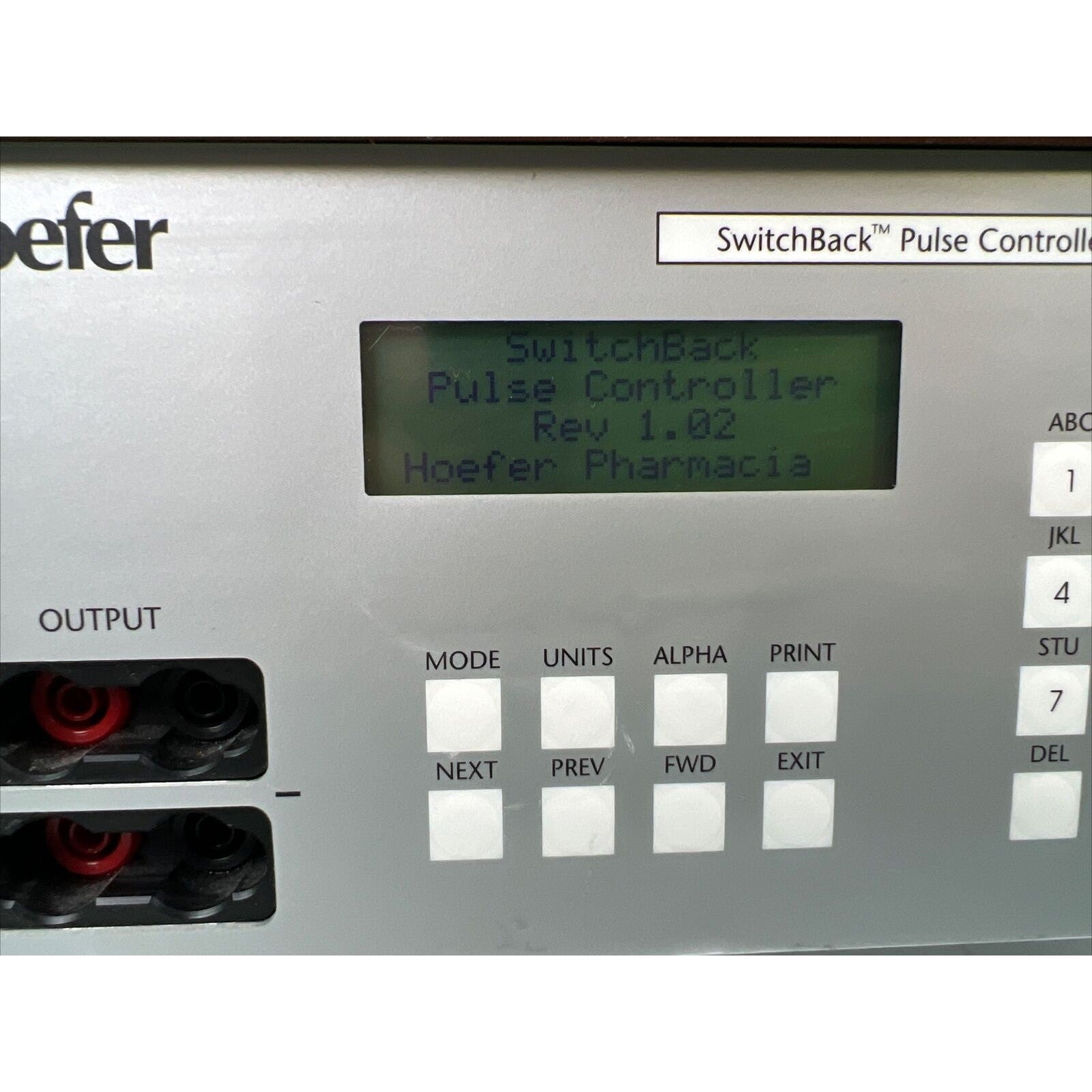 Hoefer PC500 Switchback Pulse Controller Lab