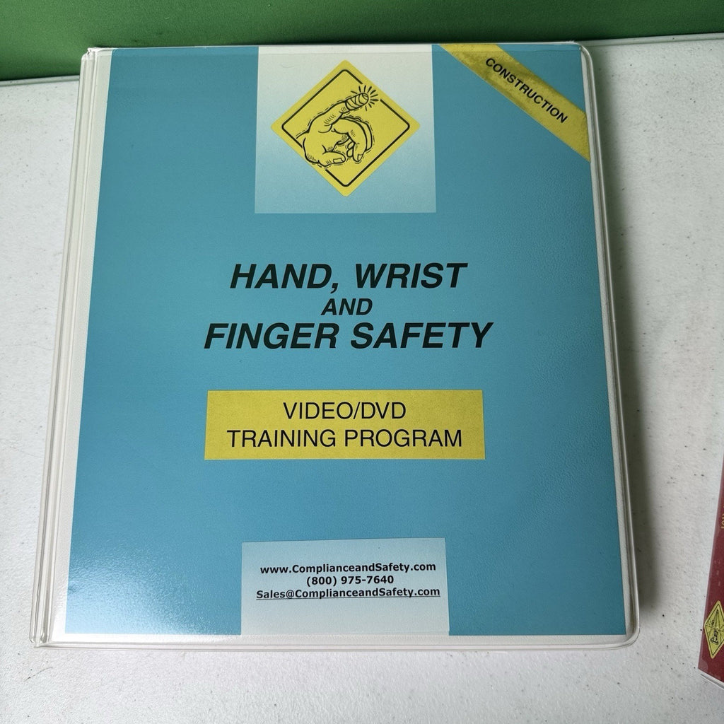 MARCOM K0000679EM Hand, Wrist and Finger Safety DVD Kit
