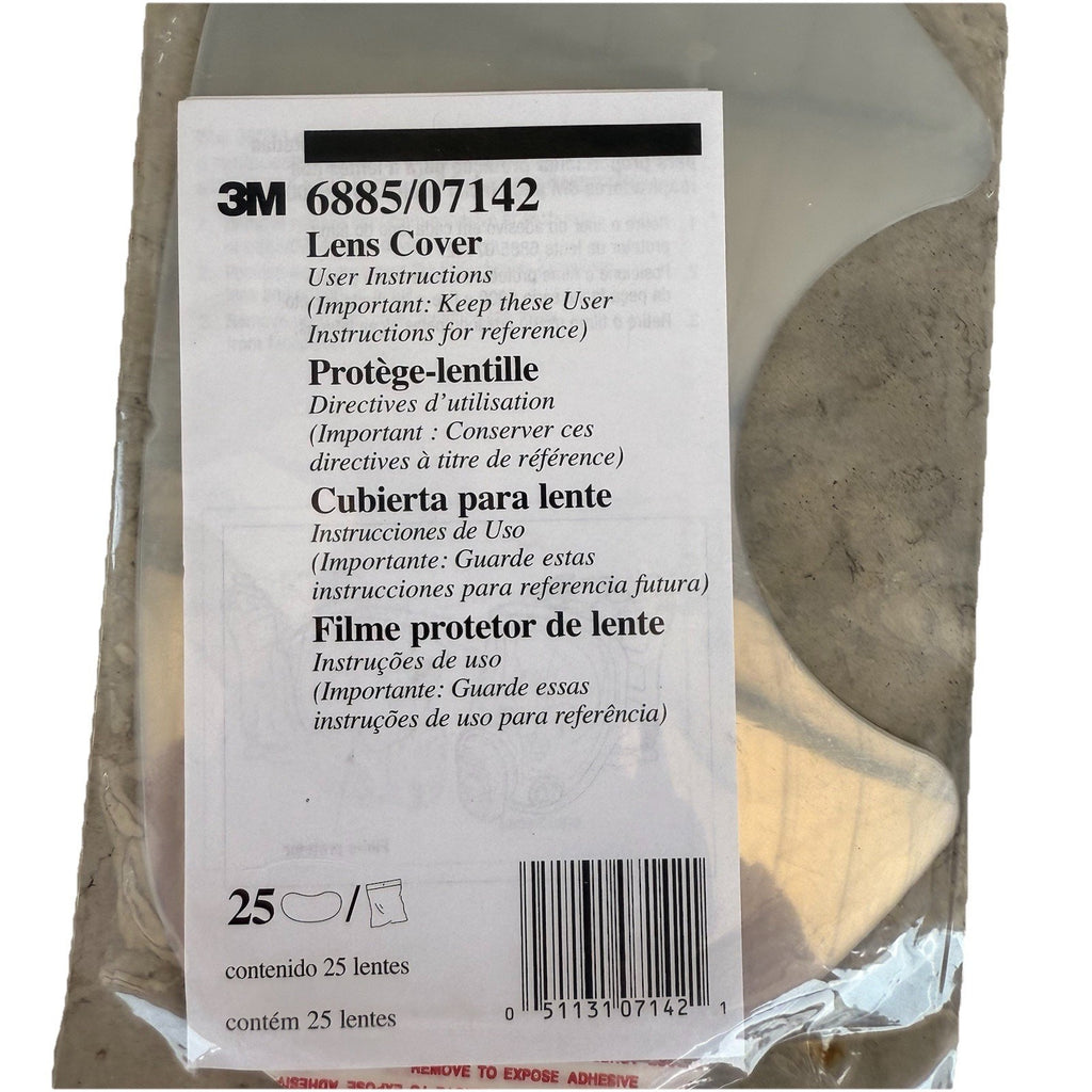 3M 6885/07142 LENS COVER PACK OF 25