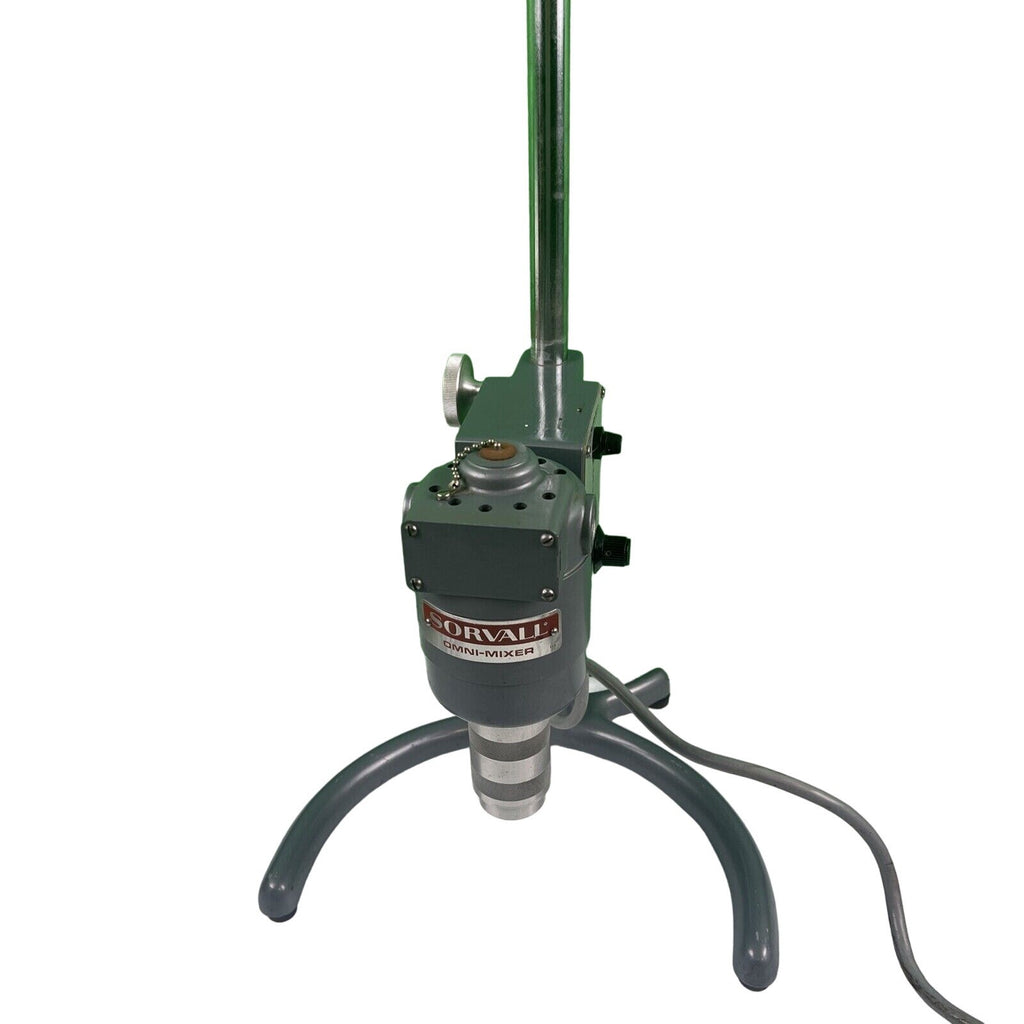 Sorvall OMNI Mixer 17150, 115V 5A 16,000 RPM. With Stand. TESTED