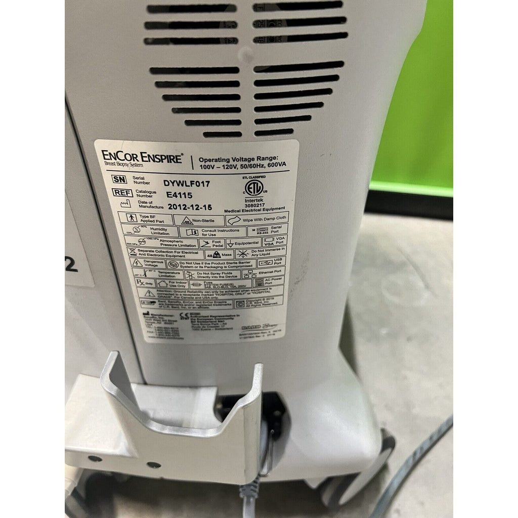 Bard Encor Enspire Breast Biopsy System E4115,