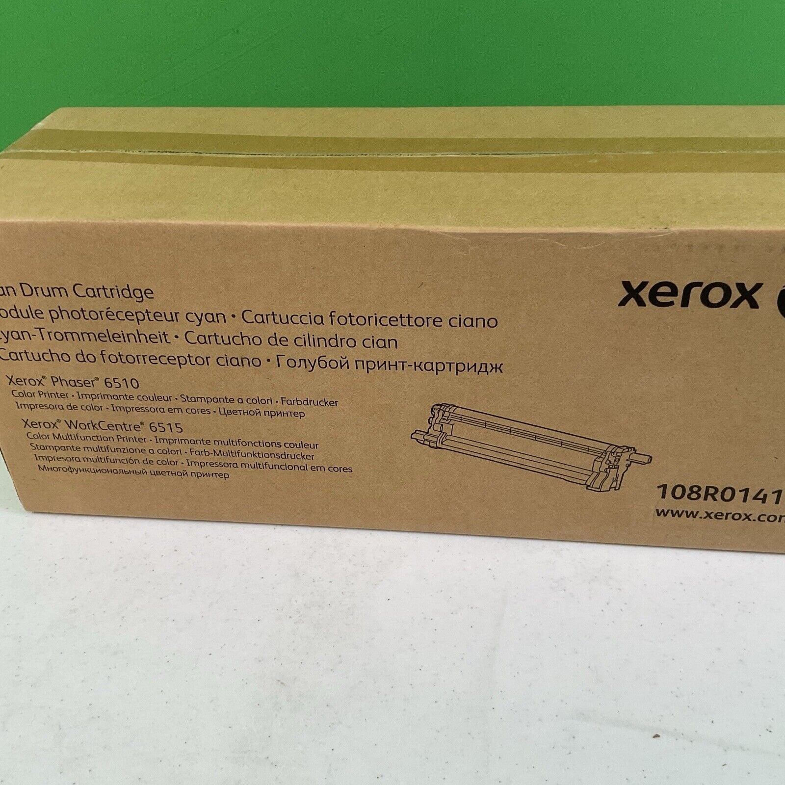 Xerox 108R01417 Phaser 6510 Workcentre 6515 Cyan Drum Cartridge 48000 Yield 1099