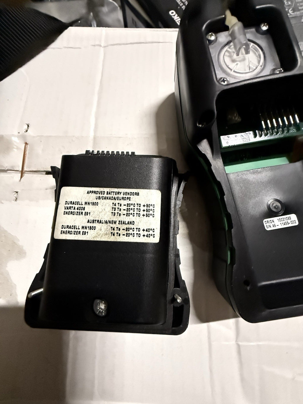 MSA 10048299 Orion Multigas Leak Detector, AA Battery Pack, Armor Case, Box
