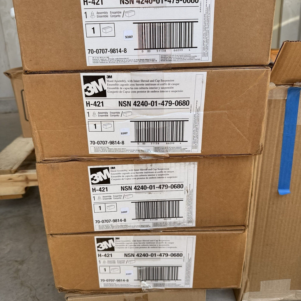 3M HOOD ASSEMBLY INNER SHROUD CAP SUSP H-421, NSN 4240-01-479-0680