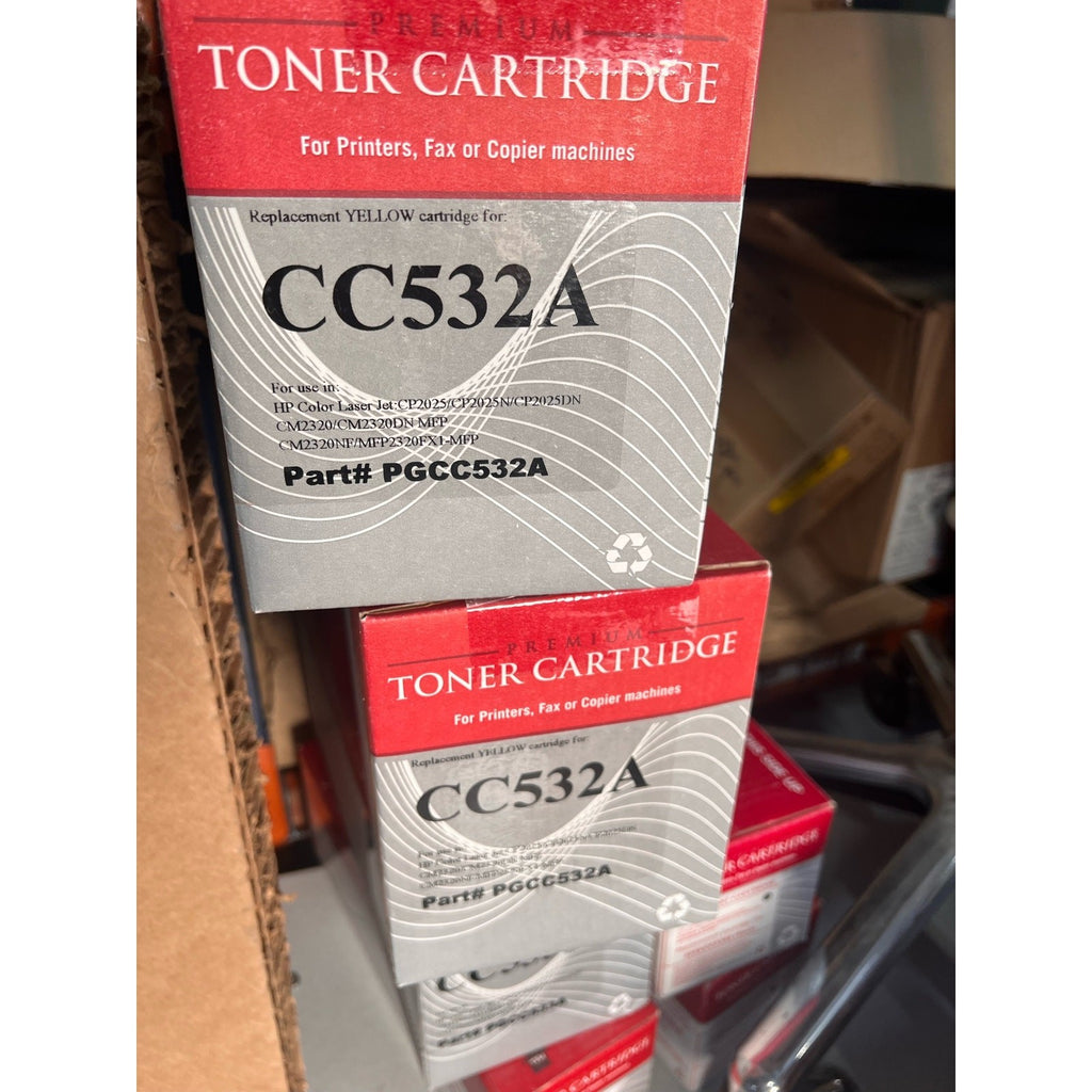 PREMIUM TONER CARTRIDGE Replacemeit YELLOV cartridge for: CC532A