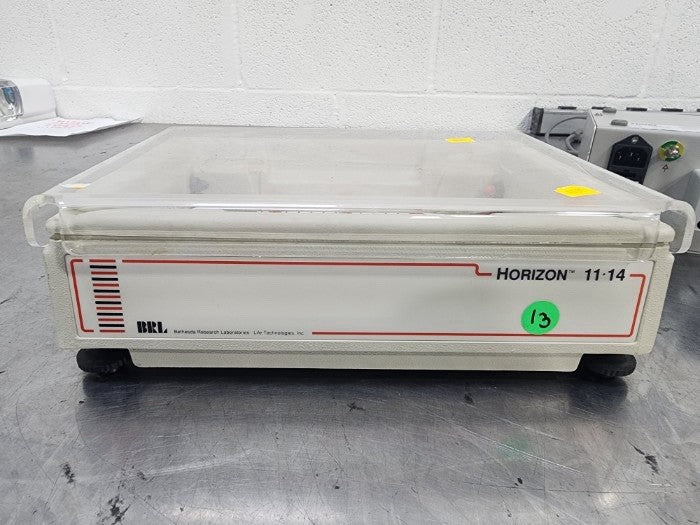 BRL Bethesda Laboratories Horizon  11-14Electrophoresis Horizontal Gel System