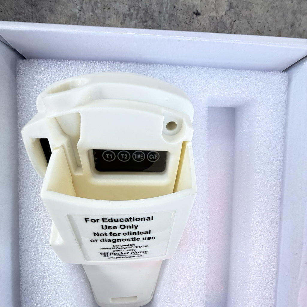 Pocket Nurse Progra-Temp Simulated Thermometer Education Simulation.  New