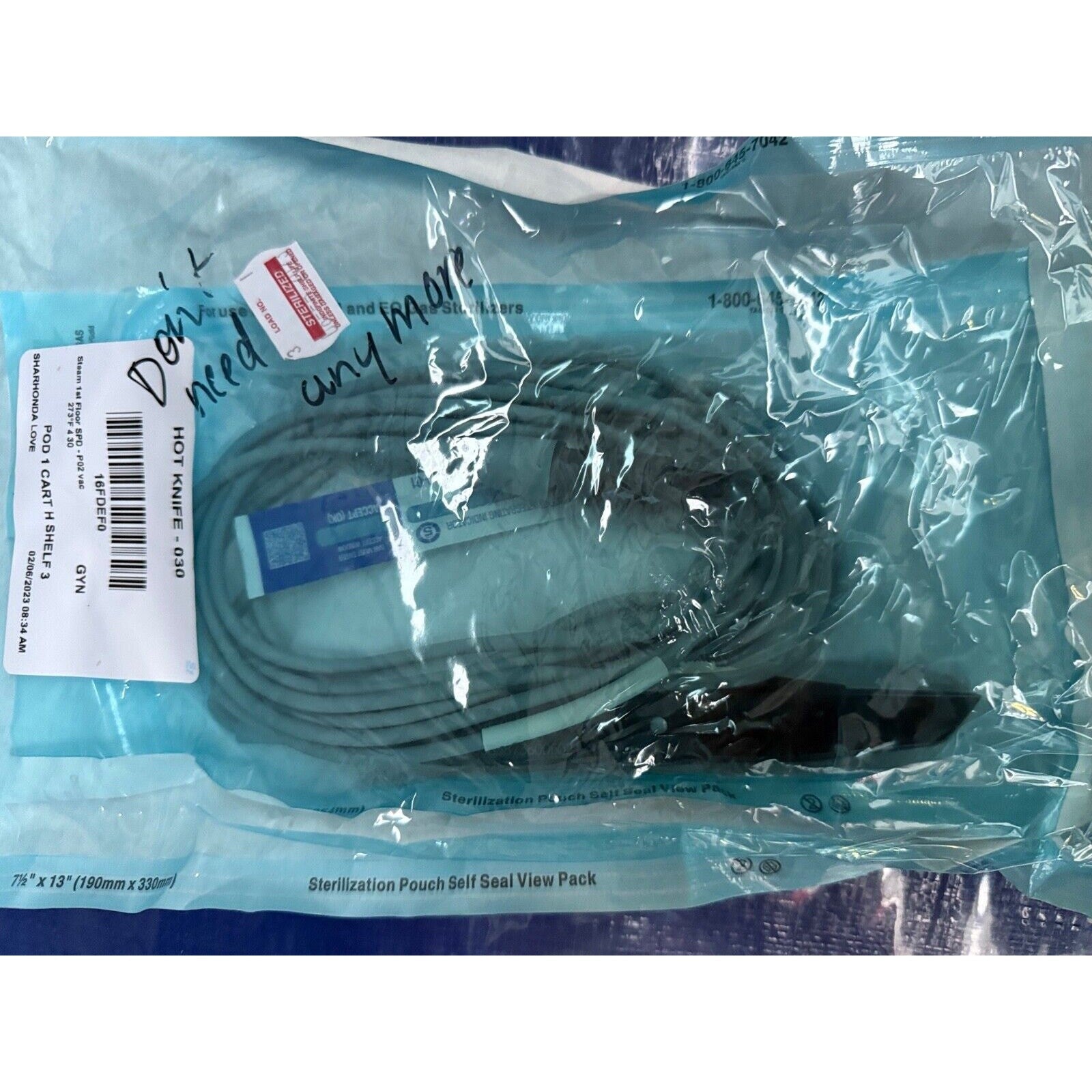 Hemostatix Medical Technologies 7013-8050 Thermal Scalpel