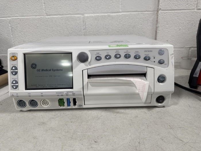 GE Healthcare 250 Maternal Fetal Monitor Corometrics