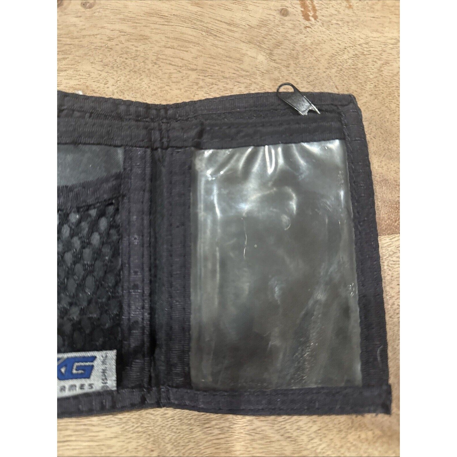 Vintage XGames ESPN Inc tri-fold wallet Black