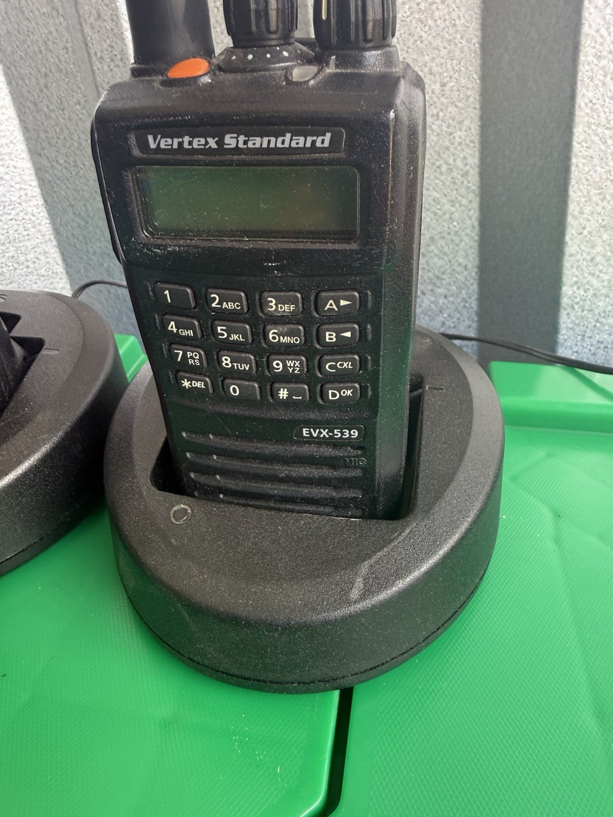 Vertex EVX-539 VHF Two-Way Radio 136-174MHz Digital/Analog With charging Station