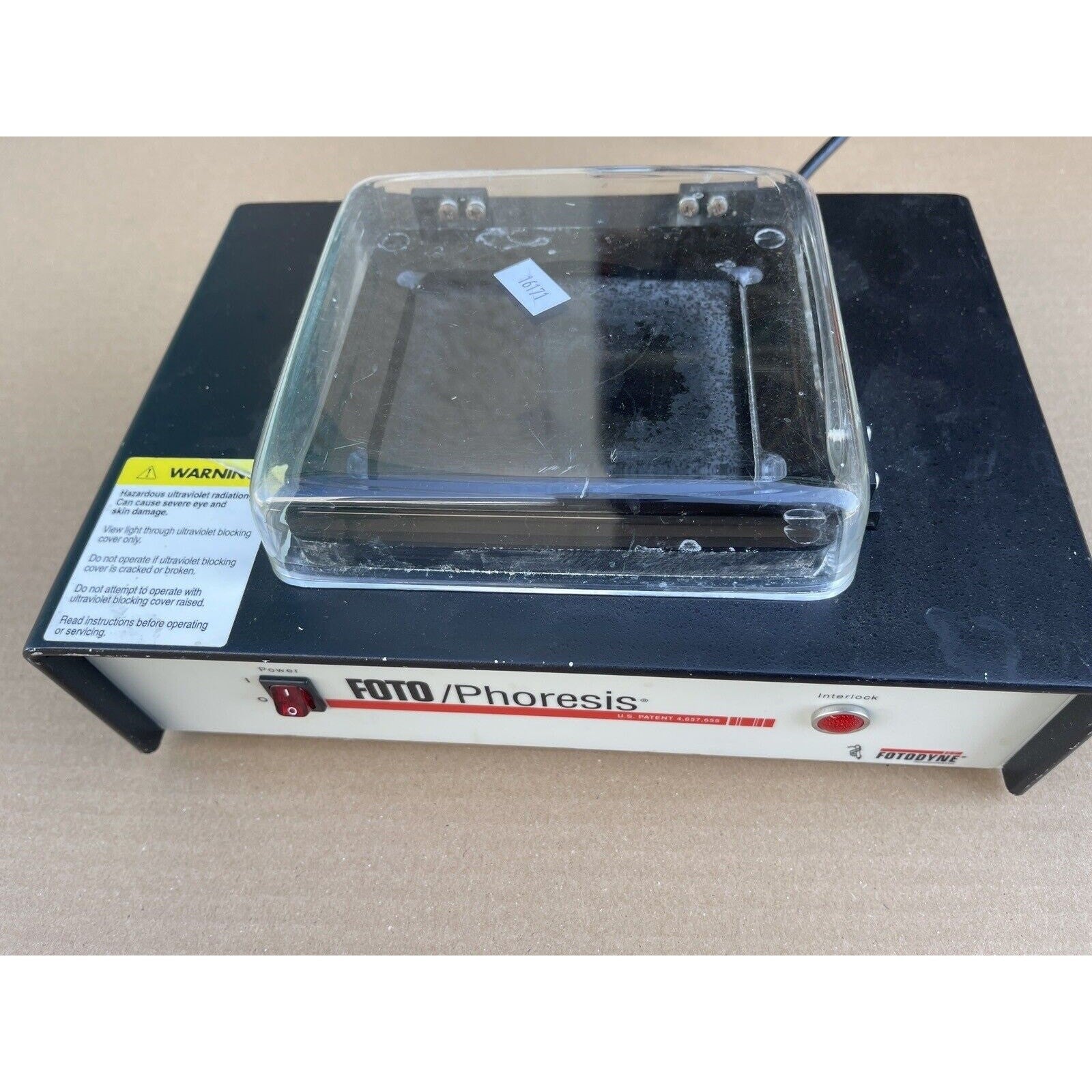 Fotodyne Foto/Phoresis UV Transilluminator 1-1430