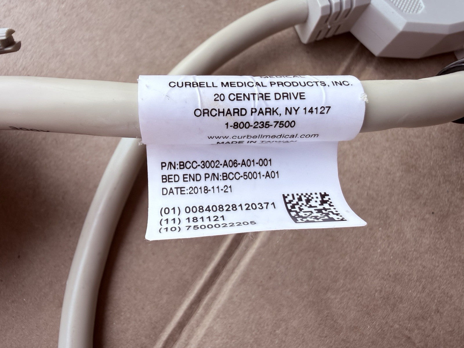 CURBELL HOSPITAL BED BREAKAWAY CABLE BCC-5001-A01