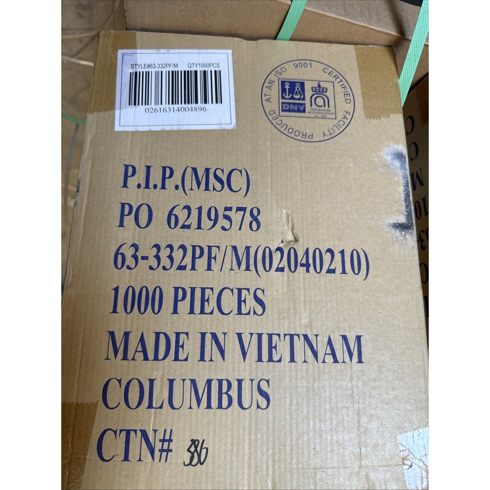 1000 PRO-SAFE Blue Disposable Powdered Nitrile Gloves: 8 mil, Size Medium