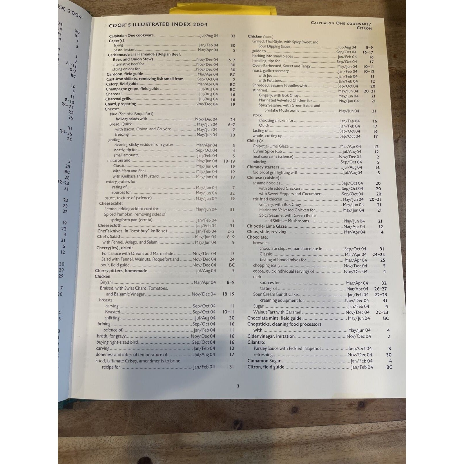 Cook's Annual 2004 by Cook's Illustrated Magazine Editors (Hardcover, Annual)