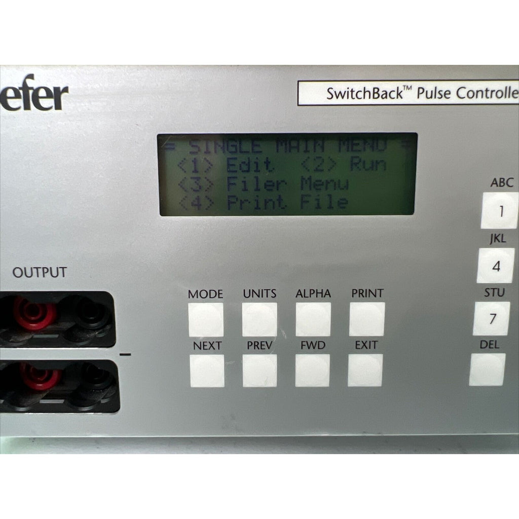 Hoefer PC500 Switchback Pulse Controller Lab