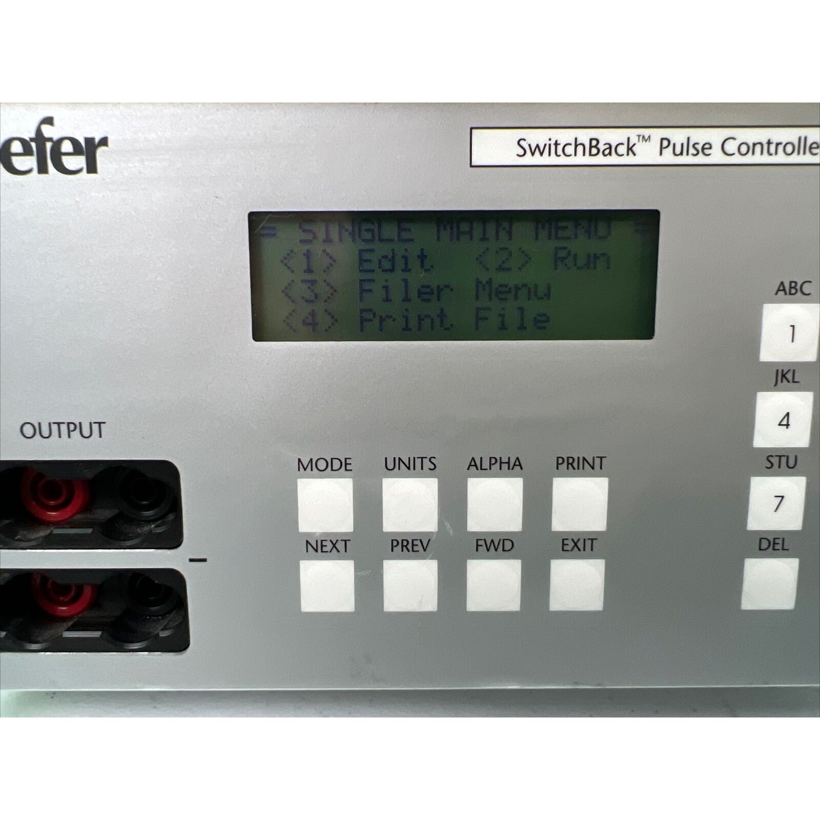 Hoefer PC500 Switchback Pulse Controller Lab