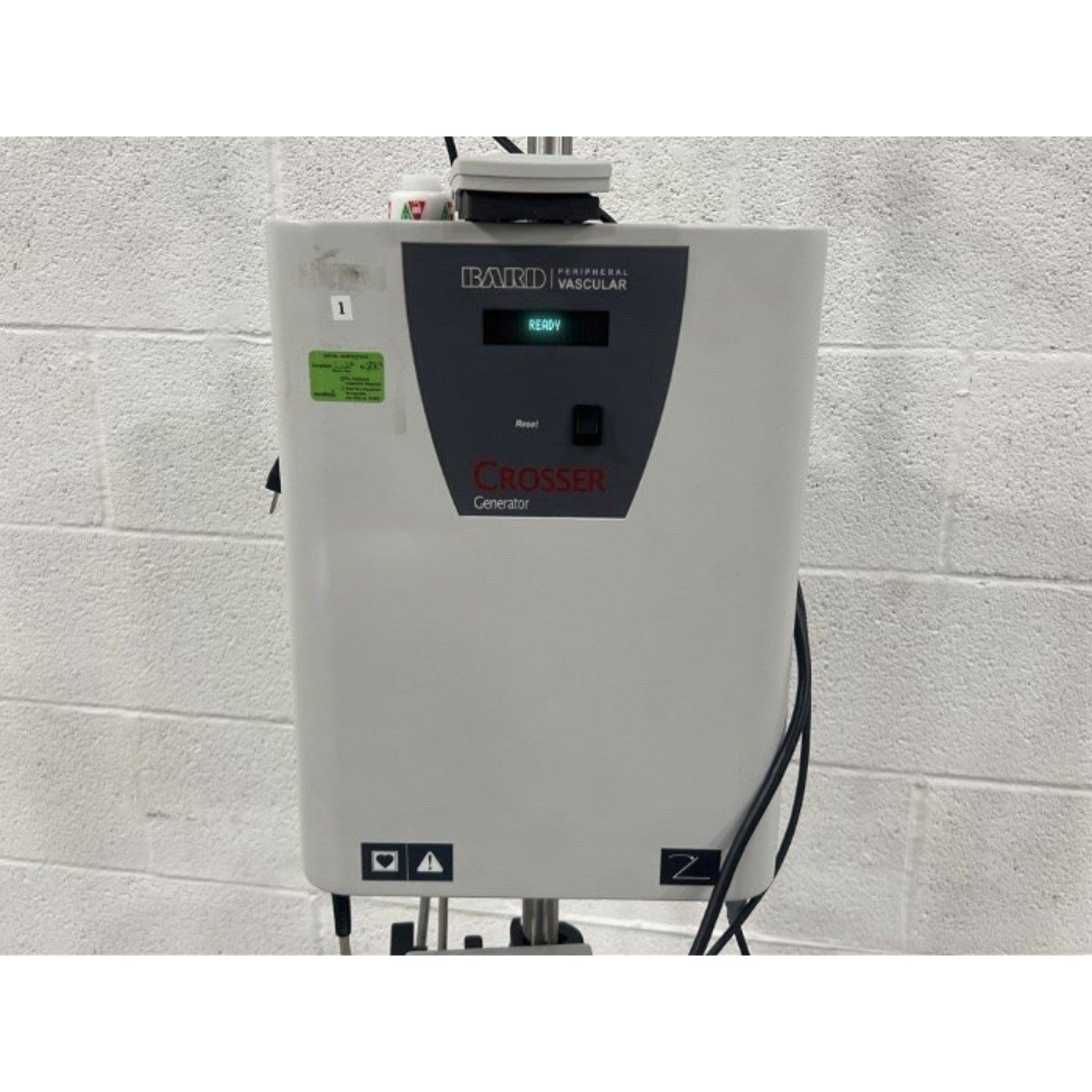 BARD PERIPHERAL VASCULAR CROSSER GENERATOR W/ STAND