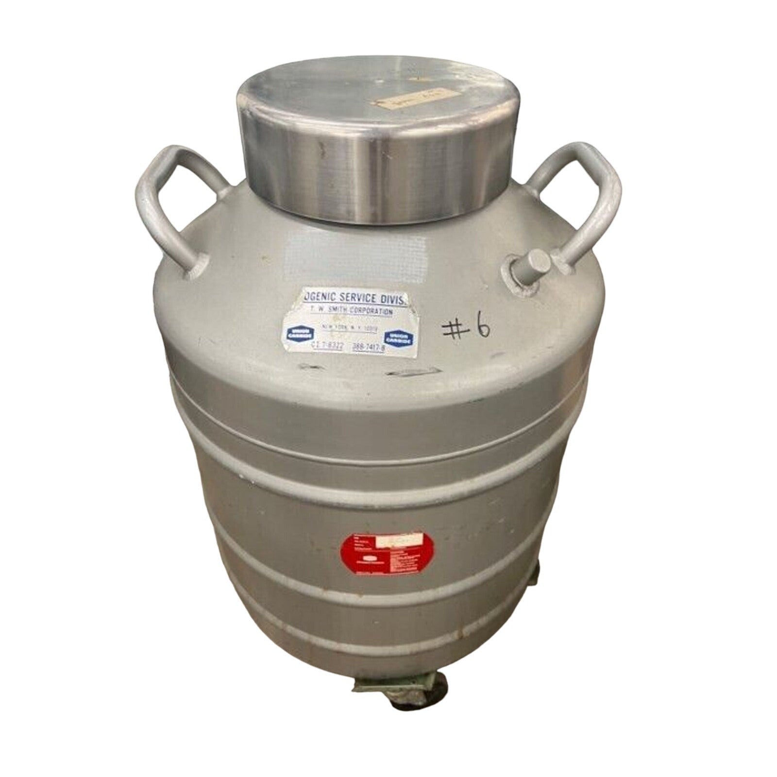 Linde LR-30 Units Liquid Nitrogen Storage, Comes With Base With Wheels