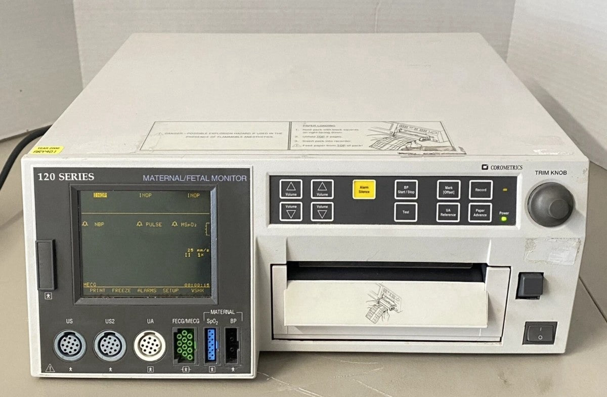 GE Corometrics 120 Series Maternal Fetal Monitor