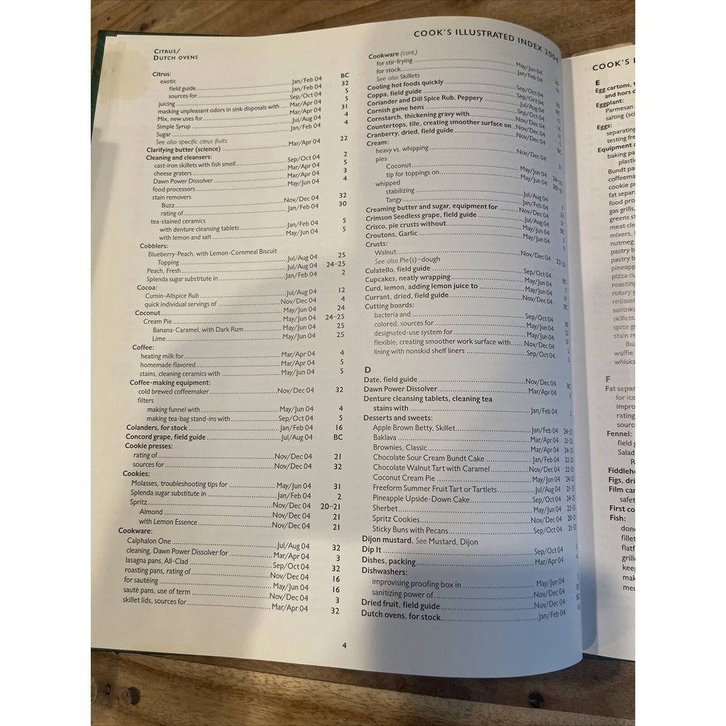 Cook's Annual 2004 by Cook's Illustrated Magazine Editors (Hardcover, Annual)