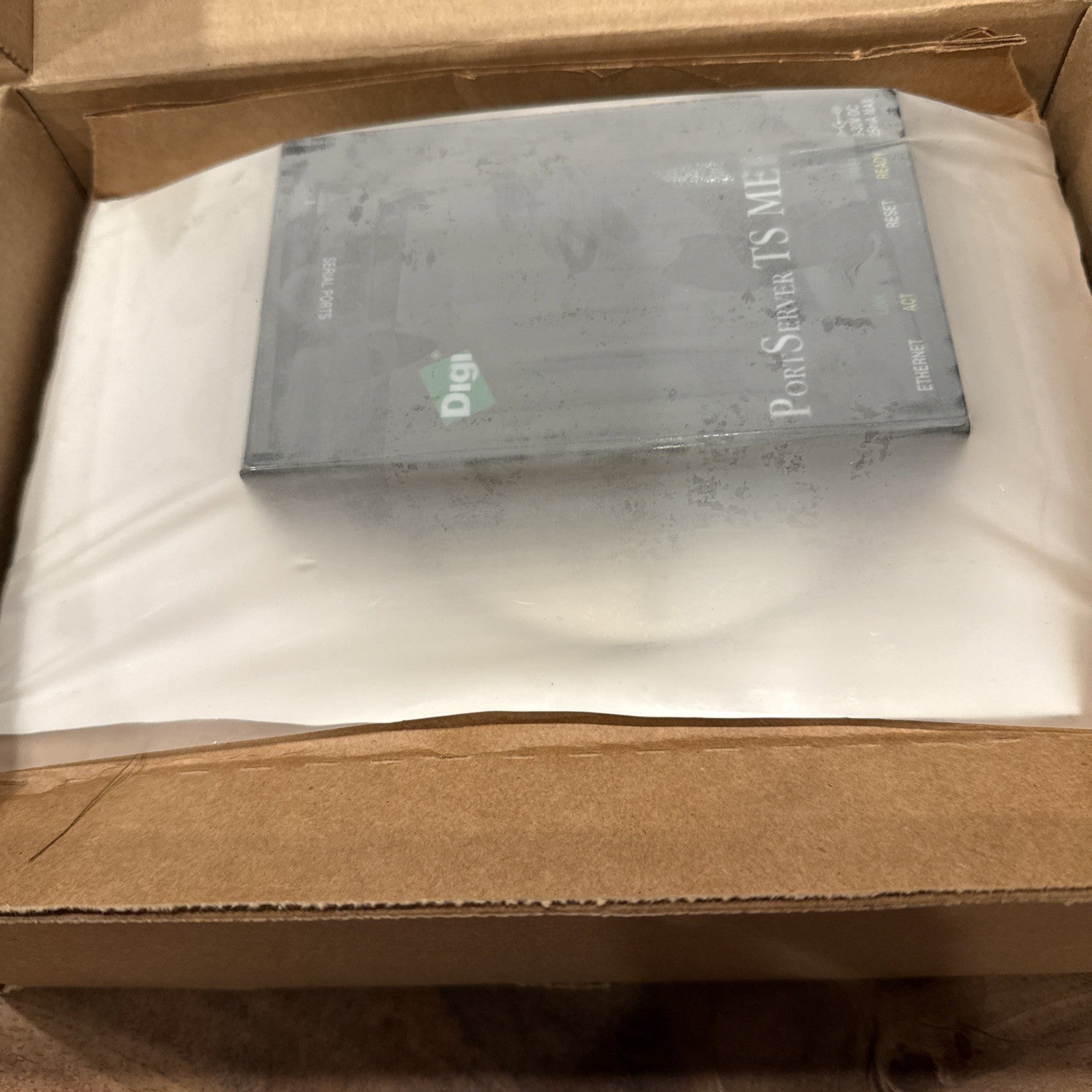 Digi PortServer  TS 1 MEI Serial Server, Cables Included | NEW IN BOX