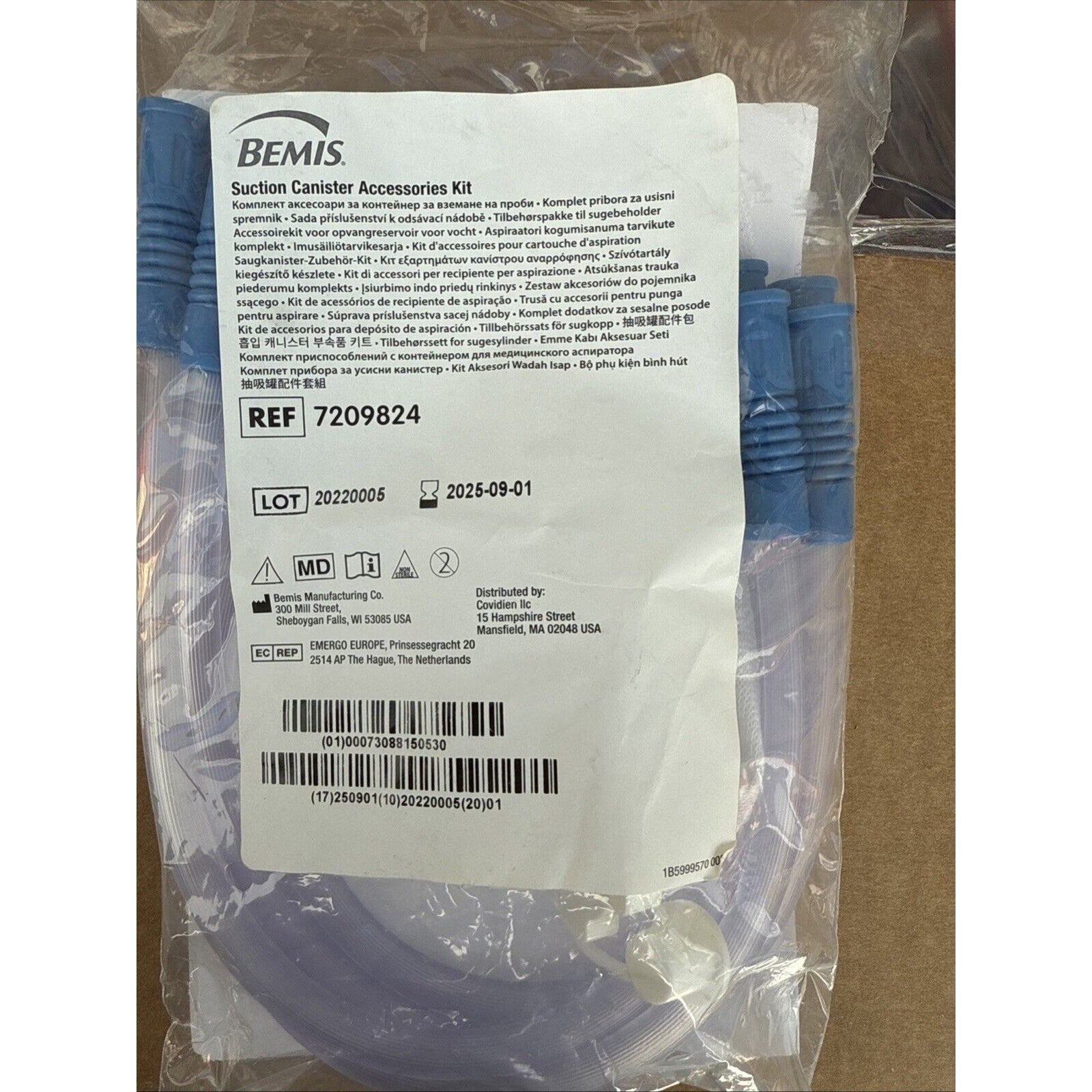 Bemis 7209824 Suction Canister Accessories Kit