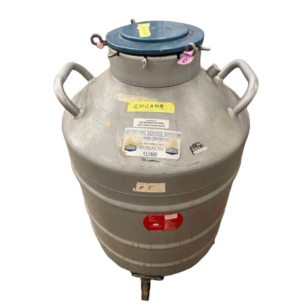 Linde LR-30 Units Liquid Nitrogen Storage, Comes With Base With Wheels