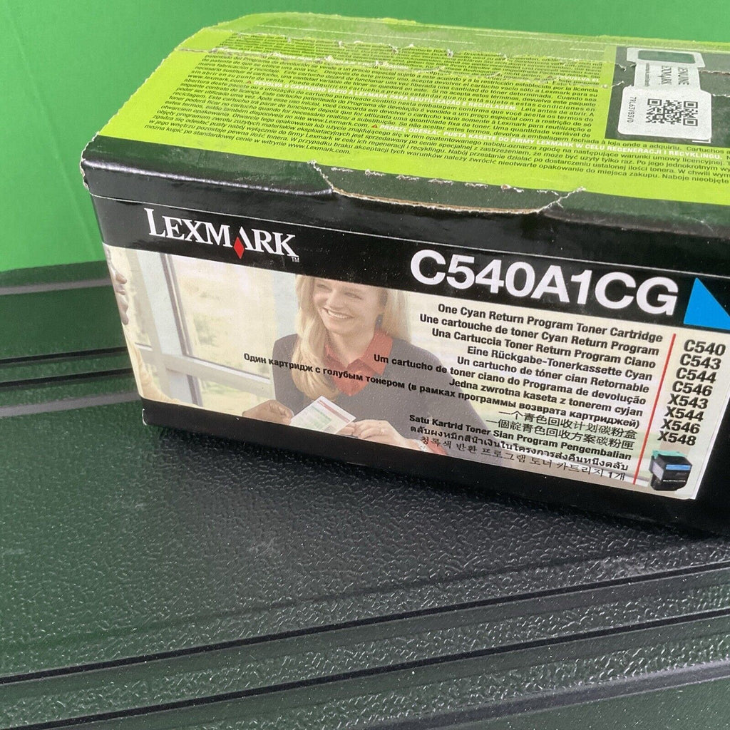 Lexmark C540A1CG Cyan C540DW C540N C543DN C544DN C544N C546DTN X543DN X544DN X54