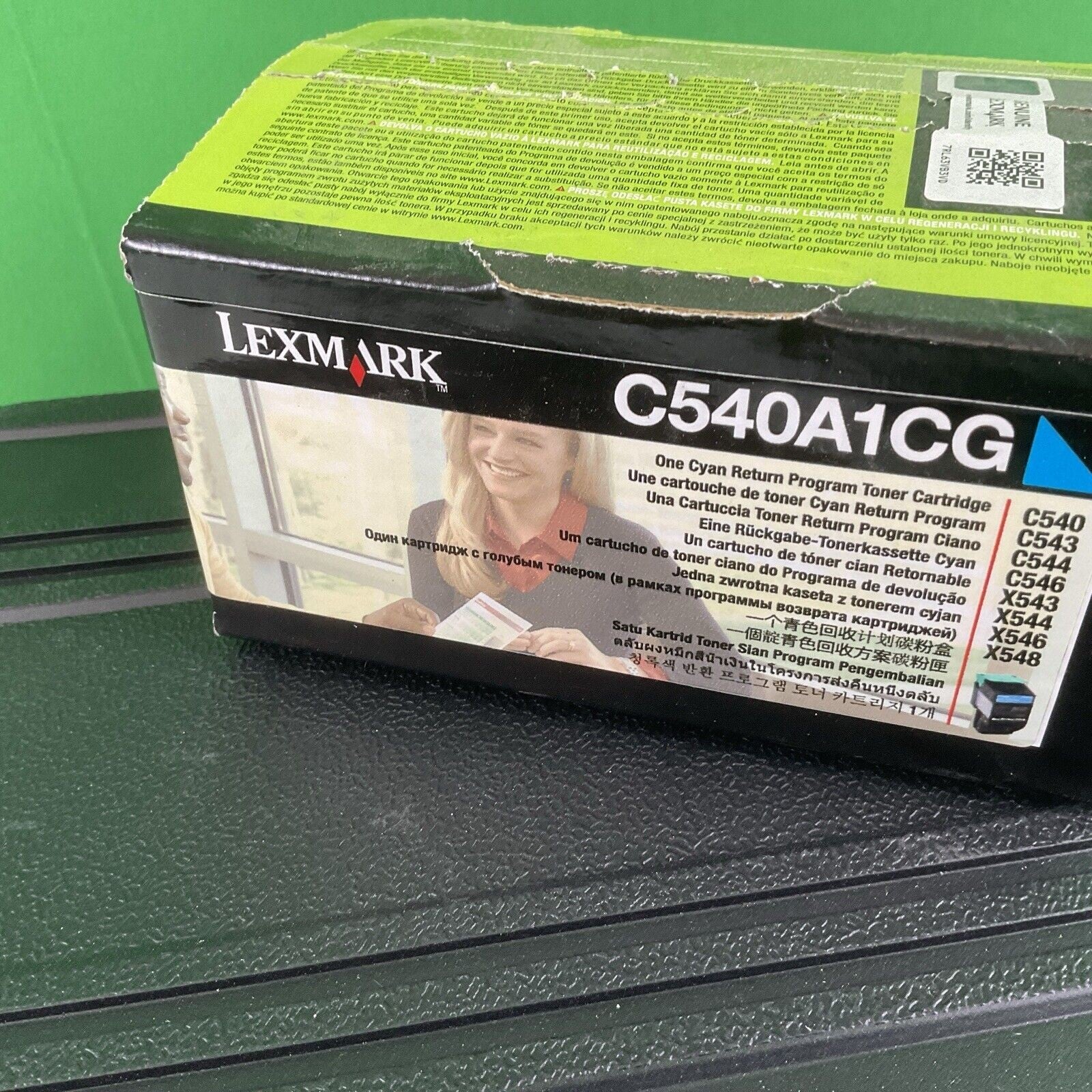 Lexmark C540A1CG Cyan C540DW C540N C543DN C544DN C544N C546DTN X543DN X544DN X54
