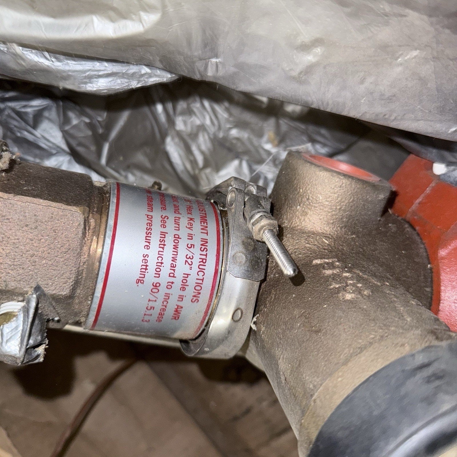 LESLIE CONTROLS BLEND VALVE STEAM HOT WATER 7935
