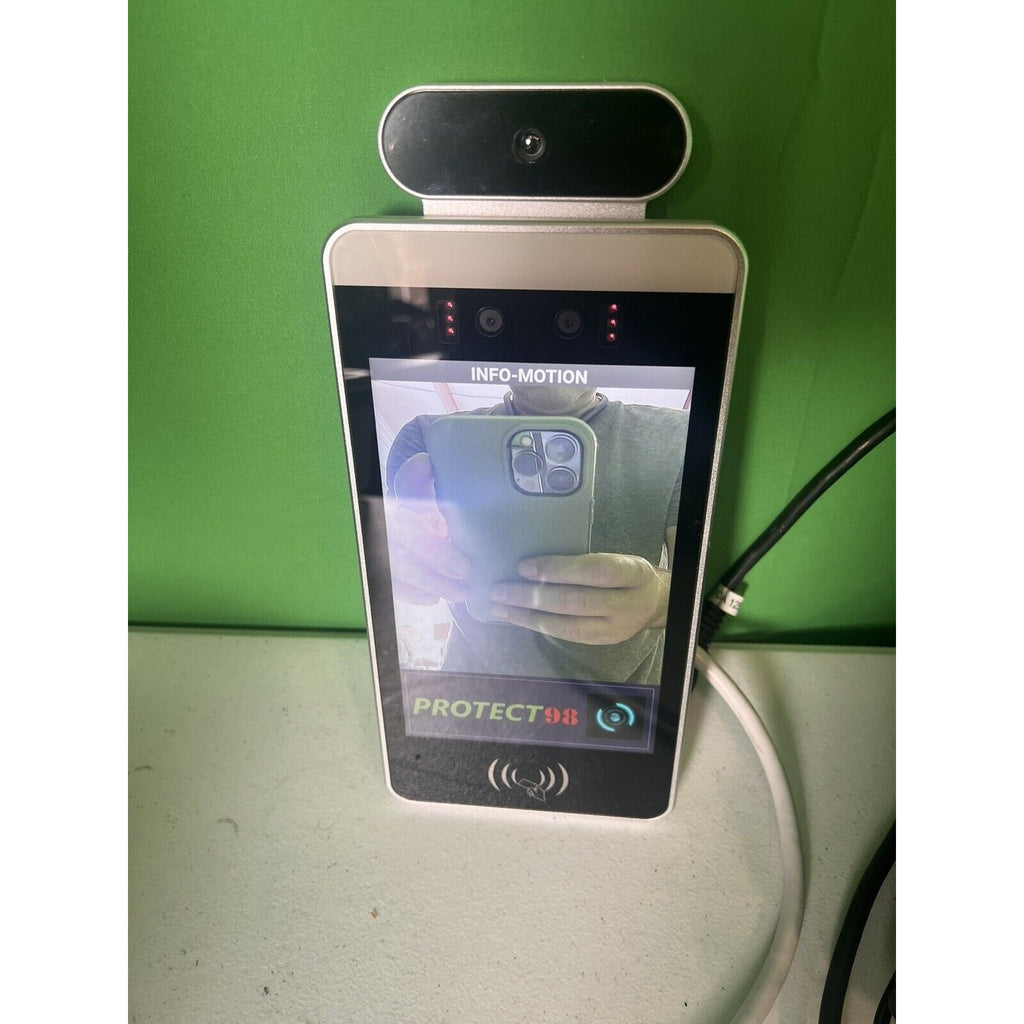 ZKTeco SF1008T Body-Temperature Detecting Facial Recognition Reader. With Stand!