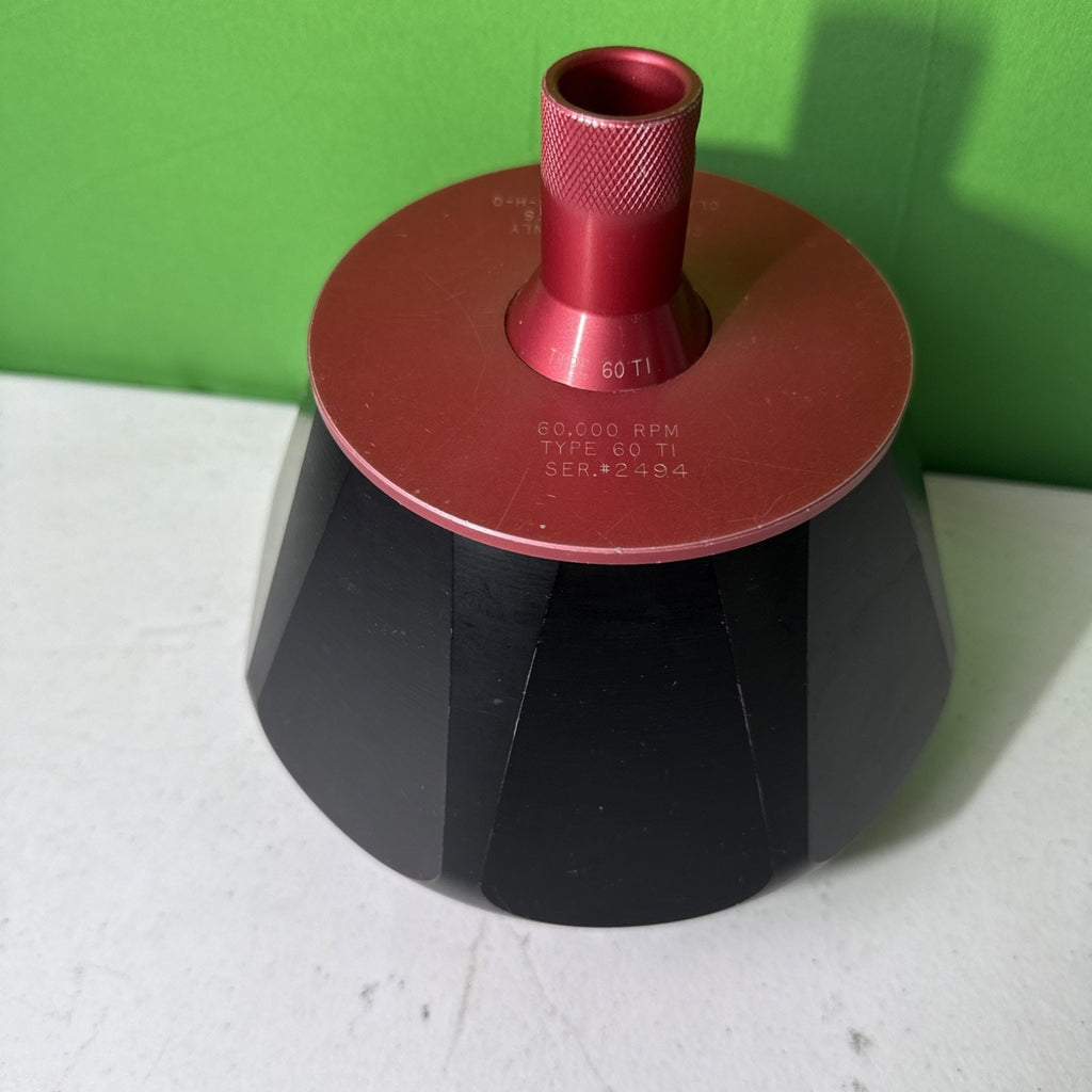 Beckman Type 60 TI 8 Position, 60,000 RPM, Fixed Angle Centrifuge Rotor