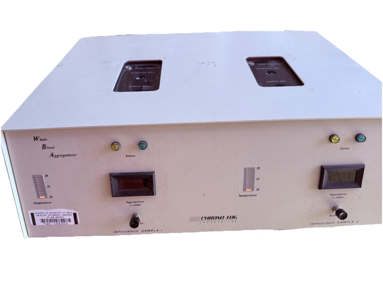 Chrono-Log Whole Blood Aggregometer Model 592