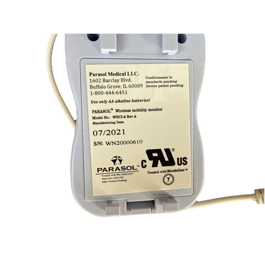 PARASOL Nurse Call Interface, Wireless Mobility Monitor. WNCI-2 Rev A